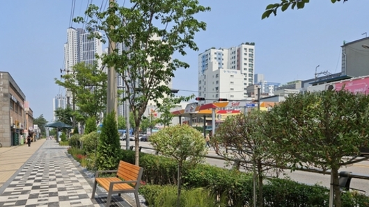 미추홀구, 인주대로·매소홀로 일대에 '도시 바람길 숲' 2개소 조성