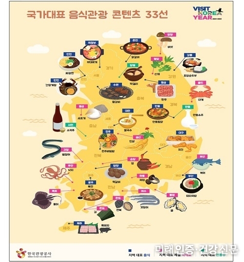 수원 왕갈비 등 한국 대표 음식 33개 선정…외국인 입맛 사로잡는다